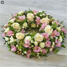 Soft Pastel Wreath Large